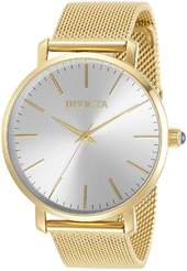 Invicta Dameur 31070 Angel Sølvfarvet/gul Guldtonet Stål Ø38 Mm