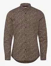 Ditsy Aop Shirt Scotch & Soda Brown