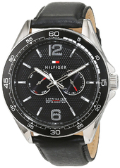 Tommy Hilfiger Herreur 1791369 Sport Sort/læder Ø46 Mm