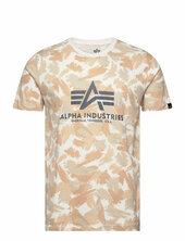 Basic T-shirt Camo Alpha Industries Beige