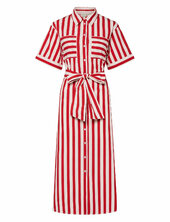 Yasclaudi Ss Shirt Dress S. - D2d Yas Red
