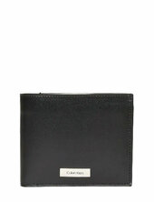 Plaque Billfold W/ Coin Calvin Klein Beige