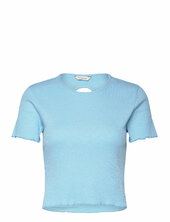 Tree Cropped Tee Holzweiler Blue