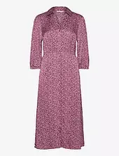 Printed Feminine Dress Tom Tailor Pink