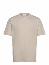 Tech Interlock T-shirt Calvin Klein Cream