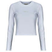 Langærmede T-shirts Calvin Klein Jeans  A - Ls Monogram Baby Tee