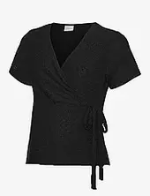 Mlangie Tess Ss Jrs Top 2f Mamalicious Black