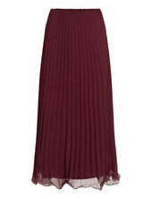 Vicalla Ankle Skirt - Noos Vila Burgundy