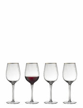 Rødvinsglas Palermo Gold 40 Cl 4 Stk. Lyngby Glas