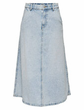 Onlmindy Hw Loose Dnm Skirt Noos Only Blue