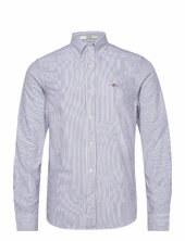 Slim Classic Oxford Stripe Shirt Gant Blue