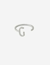 Ring A-z Silver Design Letters Silver