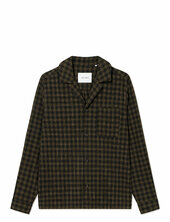 Ludwig Flannel Pyjama Shirt & Pants Les Deux Black