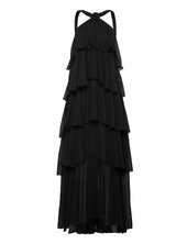Vmfelicia Sl Ruffle Maxi Dress Exp Vero Moda Black