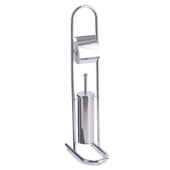 Toiletrulleholder Med Børste Til Gulv