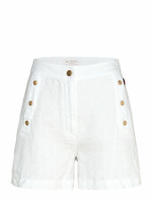 Pixie Solid Shorts Busnel White