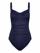 Potenza Solid Swimsuit Recycled Panos Emporio Navy