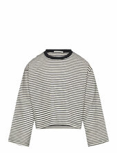 Cropped Striped Longsleeve Tom Tailor Grey