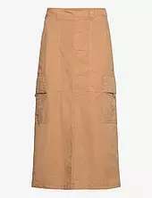 Mmbreden Cargo Skirt Mos Mosh Beige