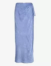Crushed Satin Skirt Scotch & Soda Blue