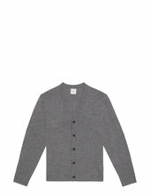 Ls 100% Merino Cardigan 14gg Calvin Klein Grey