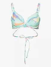 Summer Reef Uw Plunge Bikini Top 34 Dd Freya Blue