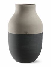 Omaggio Circulare Vase H31 Cm Antracitgrå Kähler Grey