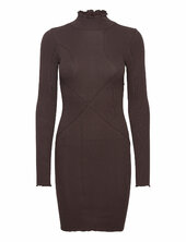 Organic Dress Rosemunde Brown