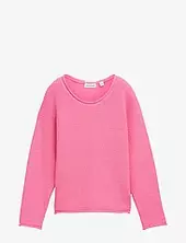 Knitted Pullover Tom Tailor Pink