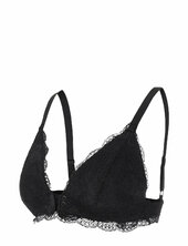 Mlzenina Lace Nursing Bra A. Noos Mamalicious Black
