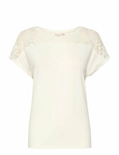 Crtrulla Jersey T-shirt Cream White