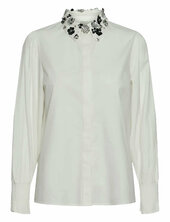 Yasboa Ls Shirt S. - Show Yas White