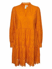 Yasholi Ls Dress S. Noos Yas Orange