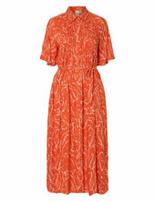 Yaslefira 2/4 Long Shirt Dress S. Yas Red