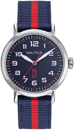 Nautica Dameur Napwlf922 Blå/tekstil Ø40 Mm