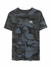 Basic T Small Logo Camo Alpha Industries Patterned