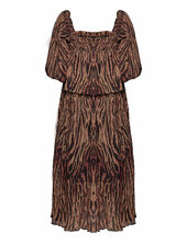 Pleated Georgette Ganni Brown