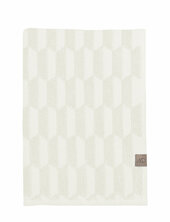 Geo Guest Towel Mette Ditmer White