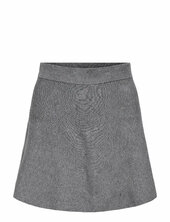 Onlcosima Short Skater Skirt Ex Knt Only Grey