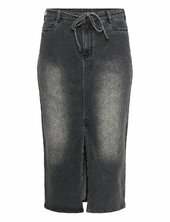 Kcally Denim Skirt Kaffe Curve Grey