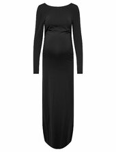 Olmea L/s Deep Back Dress Jrs Only Maternity Black