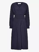 Dress W/ Smock Rosemunde Navy