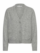 Pzastra Short Cardigan Pulz Jeans Grey