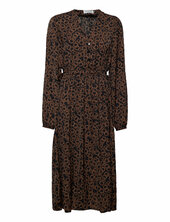Recycled Polyester Dress Rosemunde Brown