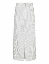 Onlmerle Hw Lon Slit Stripe Skirt Cc Pnt Only White