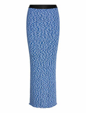 2x2 Cotton Space Maxine Skirt Mads Nørgaard Blue