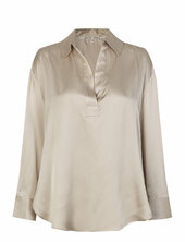 Galla Blouse Second Female Beige