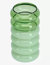 Bubble. 2-in-1 Vase & Candle Holder Design Letters Green