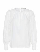 Karoca Ls Blouse Kaffe White
