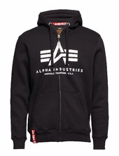 Basic Zip Hoodie Alpha Industries Black